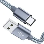 USB Type C зарядный кабель в нейлоновой оплетке, шнур для быстрой зарядки и синхронизации для Xiaomi Mi 4S 5, 5C, 5X, 6, 6X, 8, 8SE, 9, 9X, 9SE8, 9 SE8 Lite