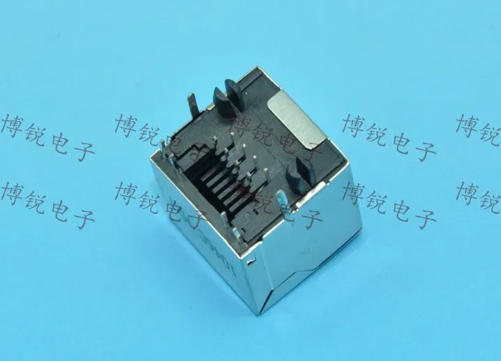 MOLEX RJ45 connectors socket 8P8C 90 degree bend feet Network Interface Illuminated |