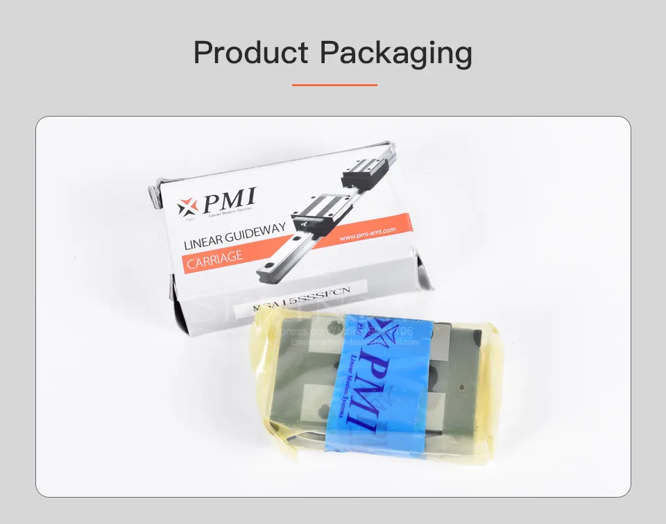 Тайваньский PMI MSB15S-N ползунок блок линейной направляющей каретки для ЧПУ маршрутизатор лазерный станок 3d принтер части оборудования