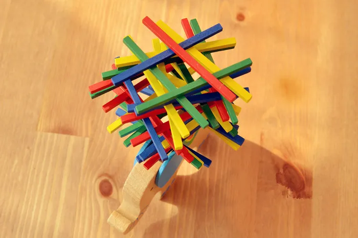 2017 верблюд слон пони Балансирующий луч развивающие игрушки-головоломки для