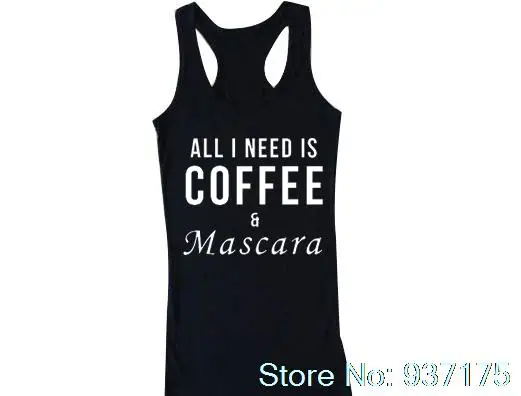 Женская футболка унисекс Oh My Quad Funny Tank Caffeine Coffee|Майки| |