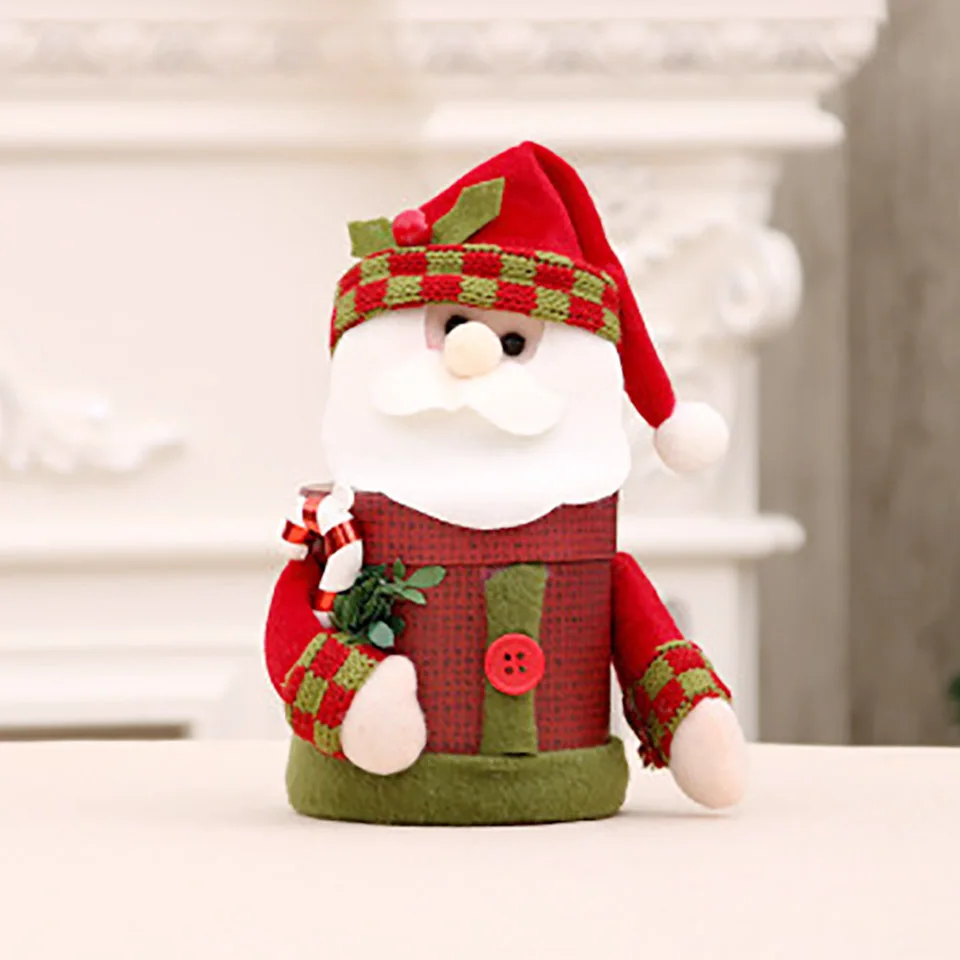 Santa Claus Tronzo Рождество коробка конфет рождественские украшения Год Вечерние Supplie Снеговик Дед Лось Рождественский подарок Box Рождество Декор для дома - Цвет: Santa Claus