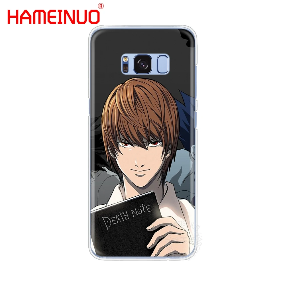 HAMEINUO чехол для сотового телефона с аниме Death Note Samsung Galaxy S9 S7 edge PLUS S8 S6 S5 S4 S3