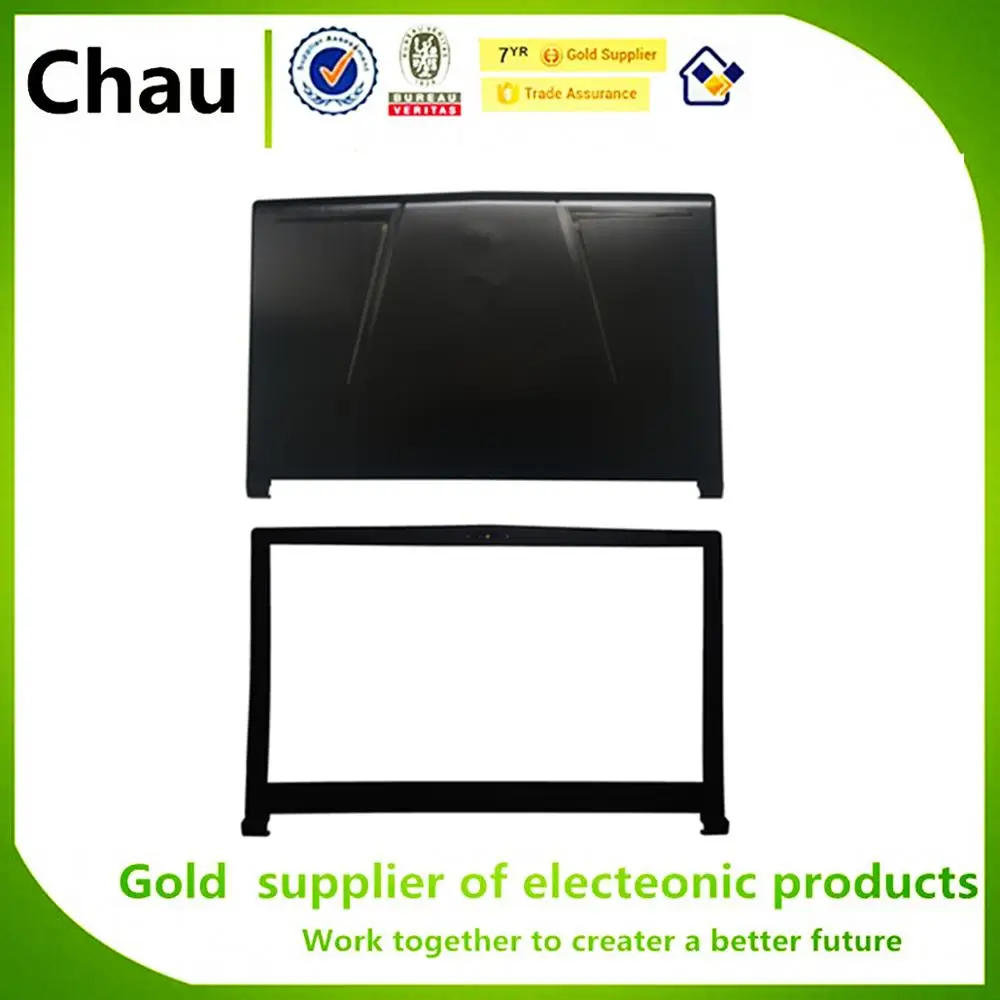 95% New For MSI GE63 Raider RGB 8RF-341CN 8RE-005 LCD Back Cover Top Rear/LCD Front Bezel Cover 3076P5A211