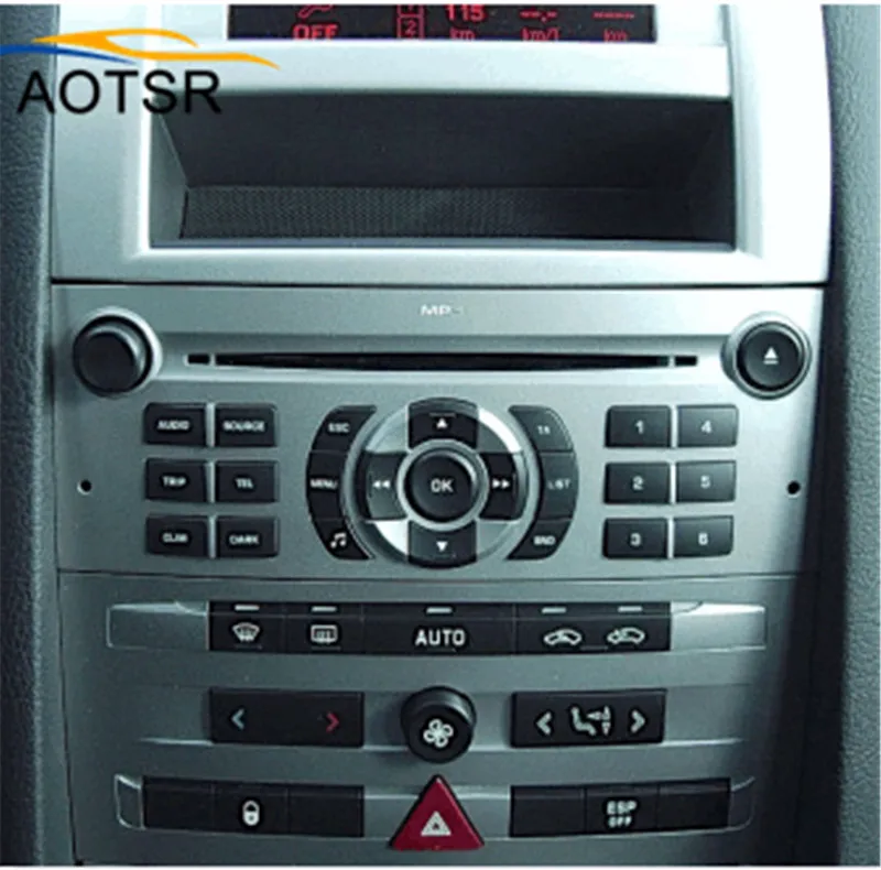 " Android 9,0 Автомобильный мультимедийный DVD плеер головное устройство для peugeot 407 2004 2005 2006 2007 2008 2009 2010 радио стерео gps навигации