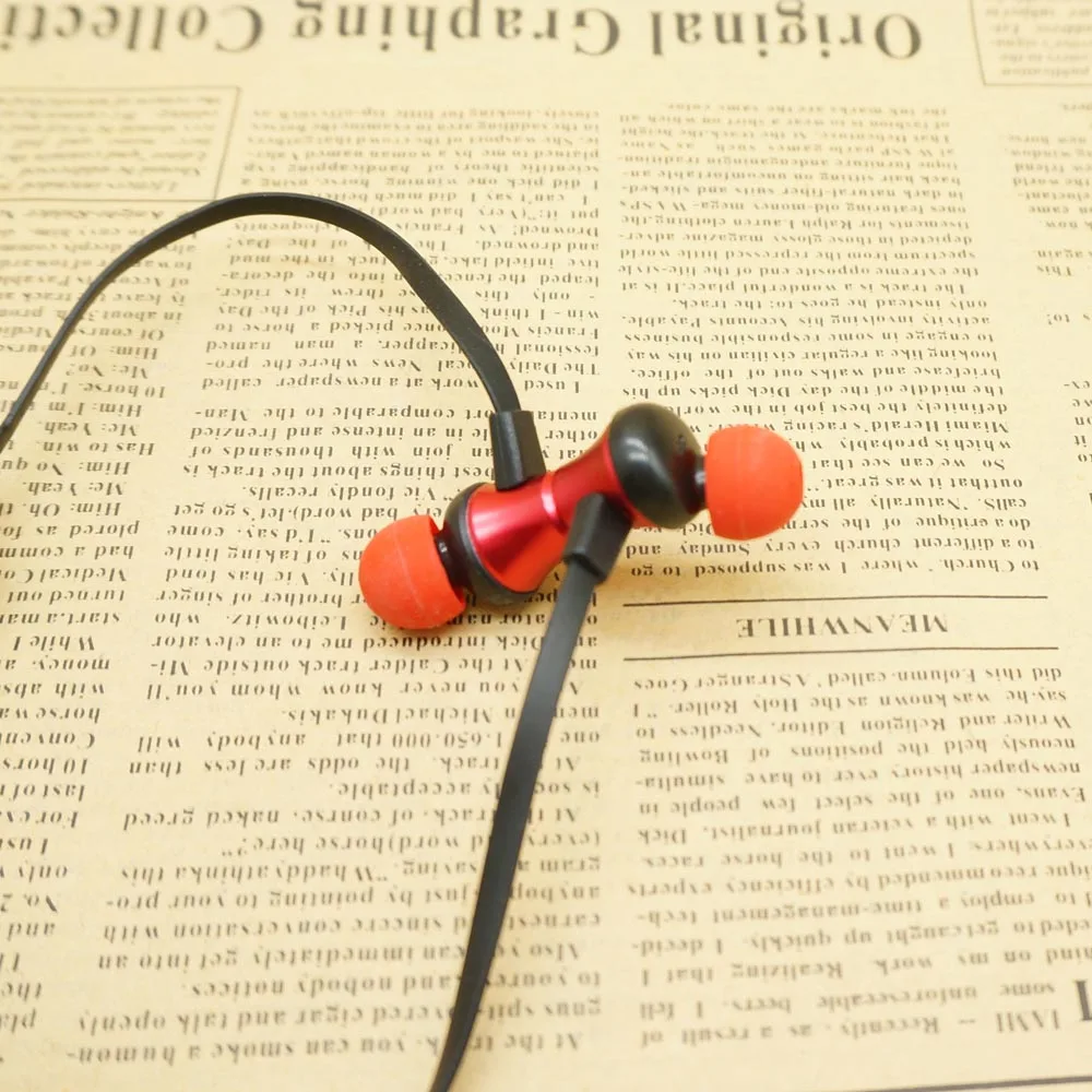 Магнитные Bluetooth-наушники Спортивная стереогарнитура с микрофоном беспроводные