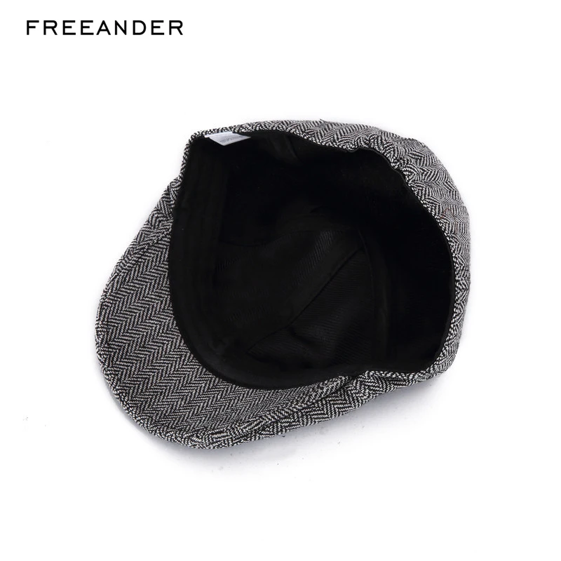 Берет Freeander Классический Клетчатый берет для мужчин и женщин высококачественный