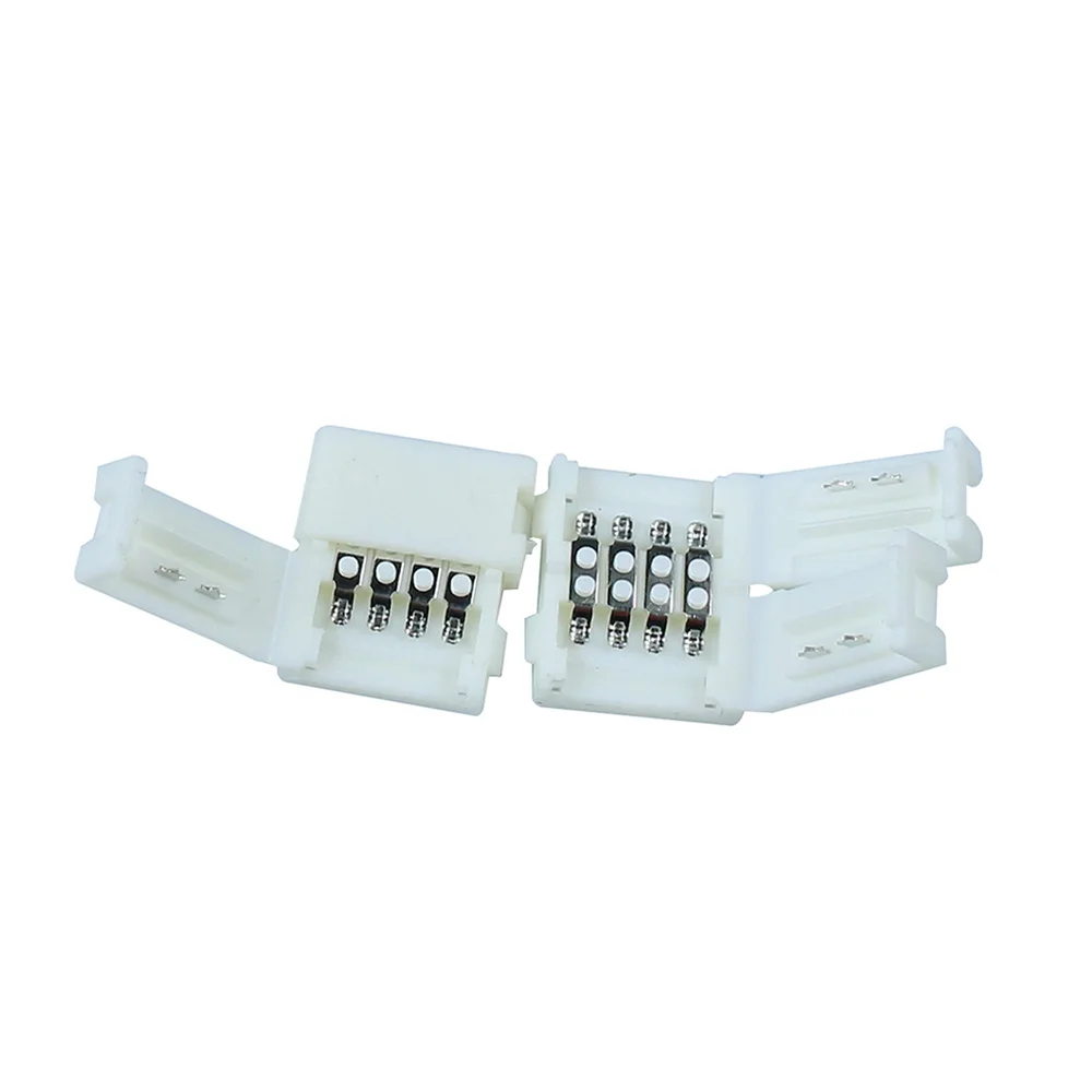 5 шт. 10 мм 4 контактный разъем для светодиодной ленты 5050 RGB|pcb wire connector|connector for