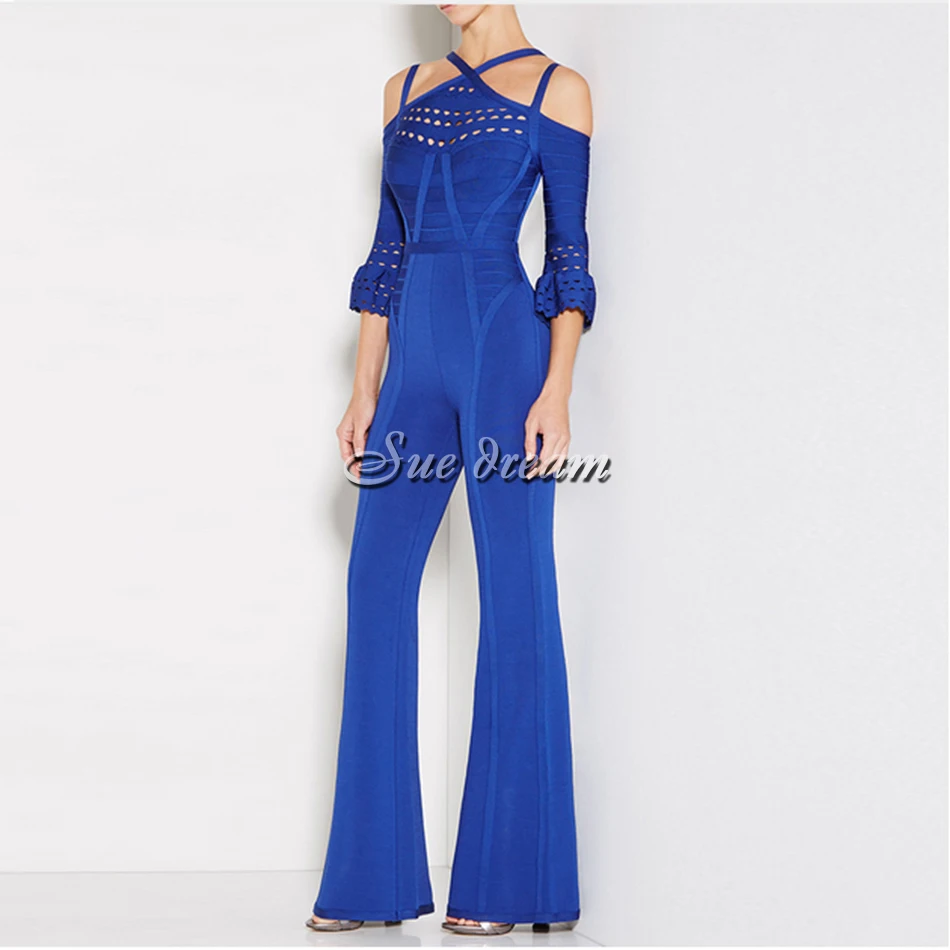 Женский Облегающий комбинезон без бретелек элегантные черные и темно синие