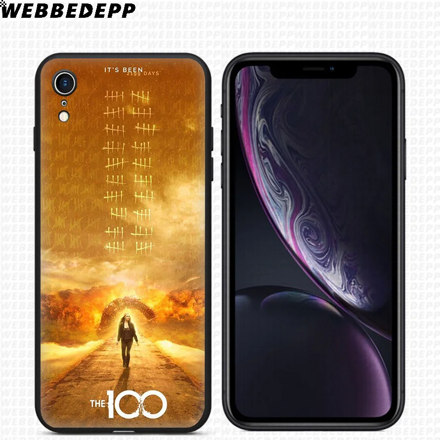 WEBBEDEPP The 100 Tv Shows Soft Silicone Case for iPhone 11 Pro Xr Xs Max X or 10 8 7 6 6S Plus 5 5S SE |