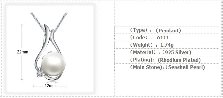 Reiki New Promotion Round Slide Women Natural Pendant Chakra Lozrunve 2018 S925 Korean Fashionable Pearl 925 Ornaments | Украшения и