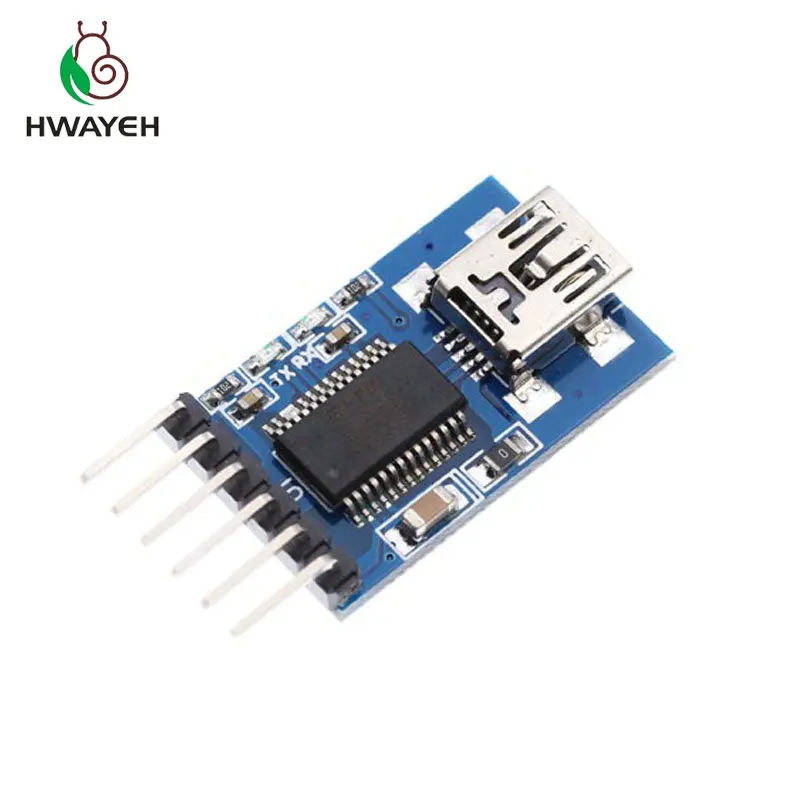 10 шт. FT232RL USB последовательный адаптер Модуль Mini к RS232 для arduino pro mini|Интегральные