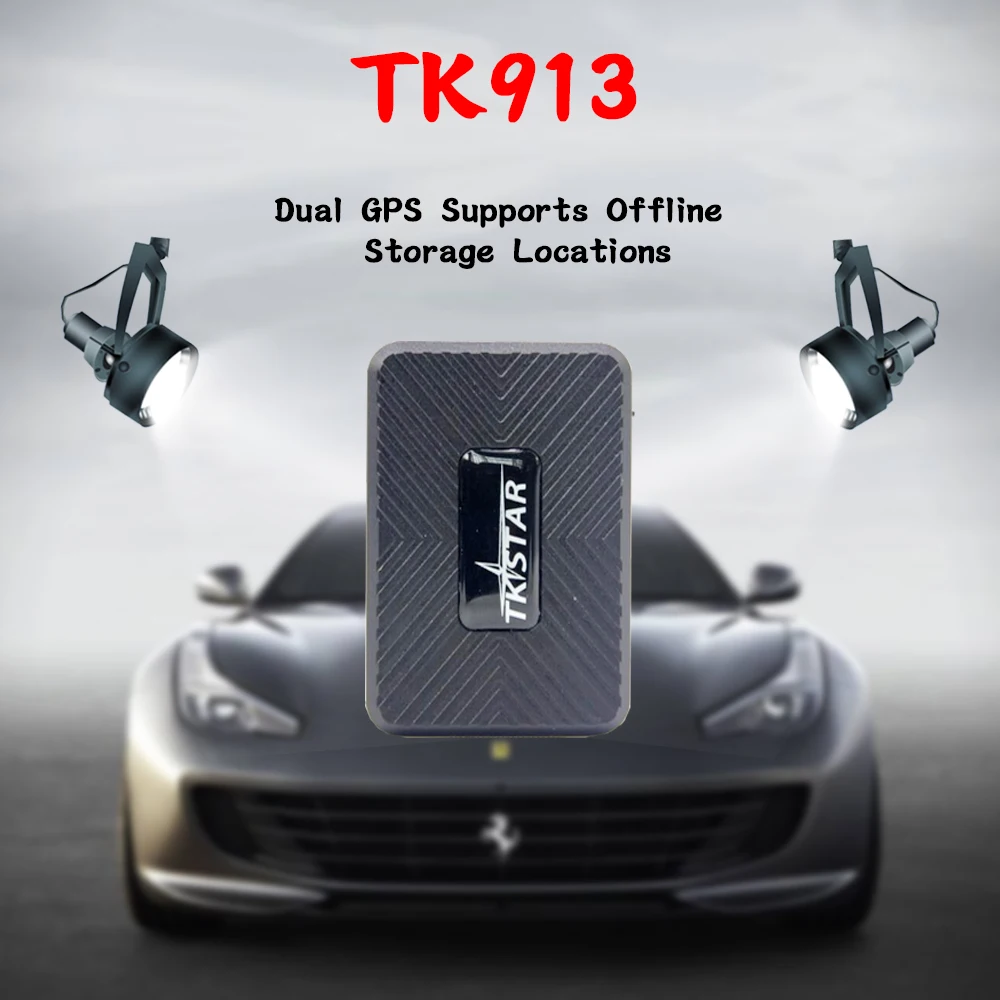 Мини Портативный gps трекер TK913 Автомобильный Магнит GPS 1500 мАч багажный кошелек