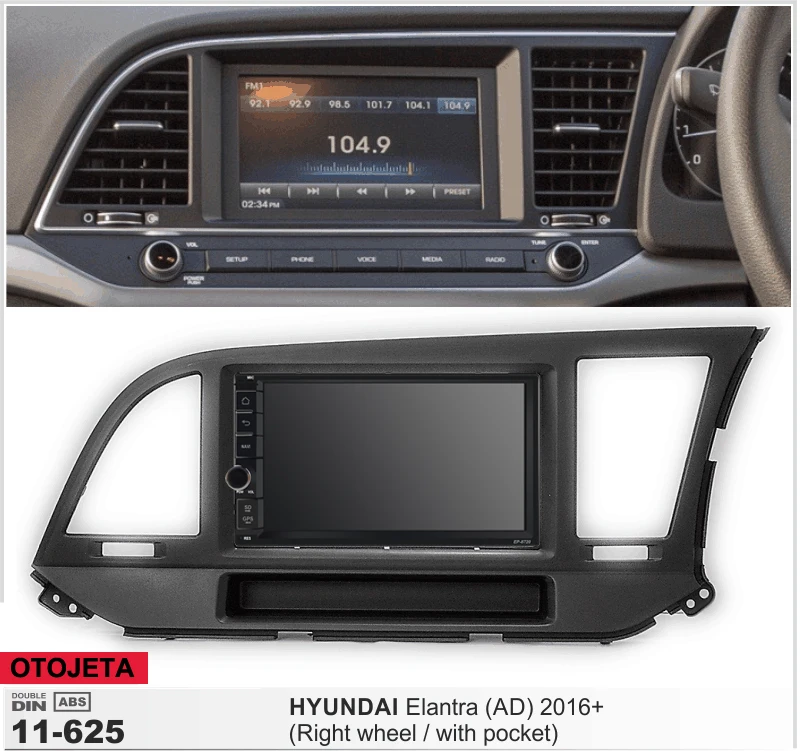Автомагнитола с рамкой Android 9,1 Авторадио gps плеер для HYUNDAI Elantra(AD)+ RHD мультимедийный рекордер стерео устройство