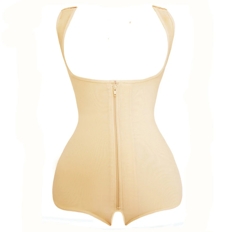 Женское корректирующее белье для всего тела с контролем живота размера плюс