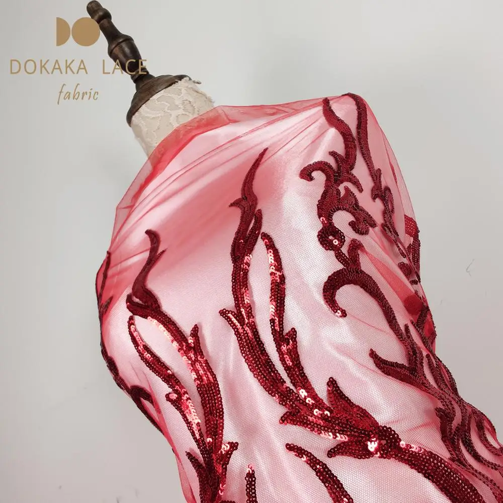 Уникальный стиль 2019 блестящие сетчатые кружева искусственные Африканские для