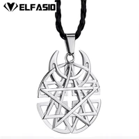 big star moon pentagram mens womens pewter pendant with 24 necklace fashion jewelry lp243