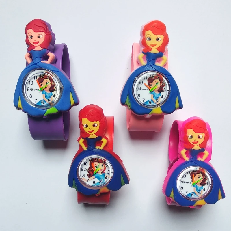 

Children Kids Watches Long dress princess Students Watch Waterproof Fashion casual Child Quartz Wristwatches For Girl boy clock