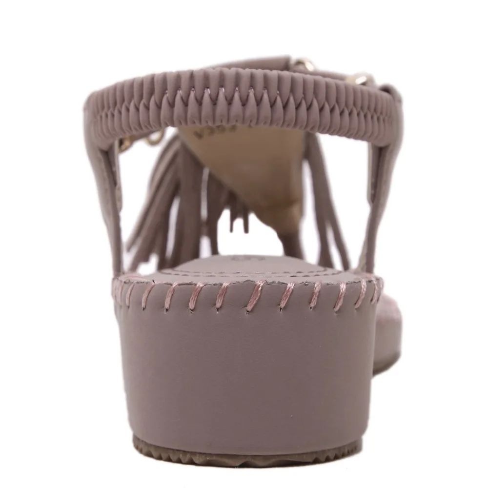 Новейшие летние женские сандалии из искусственной кожи с бахромой|women sandals|sandals