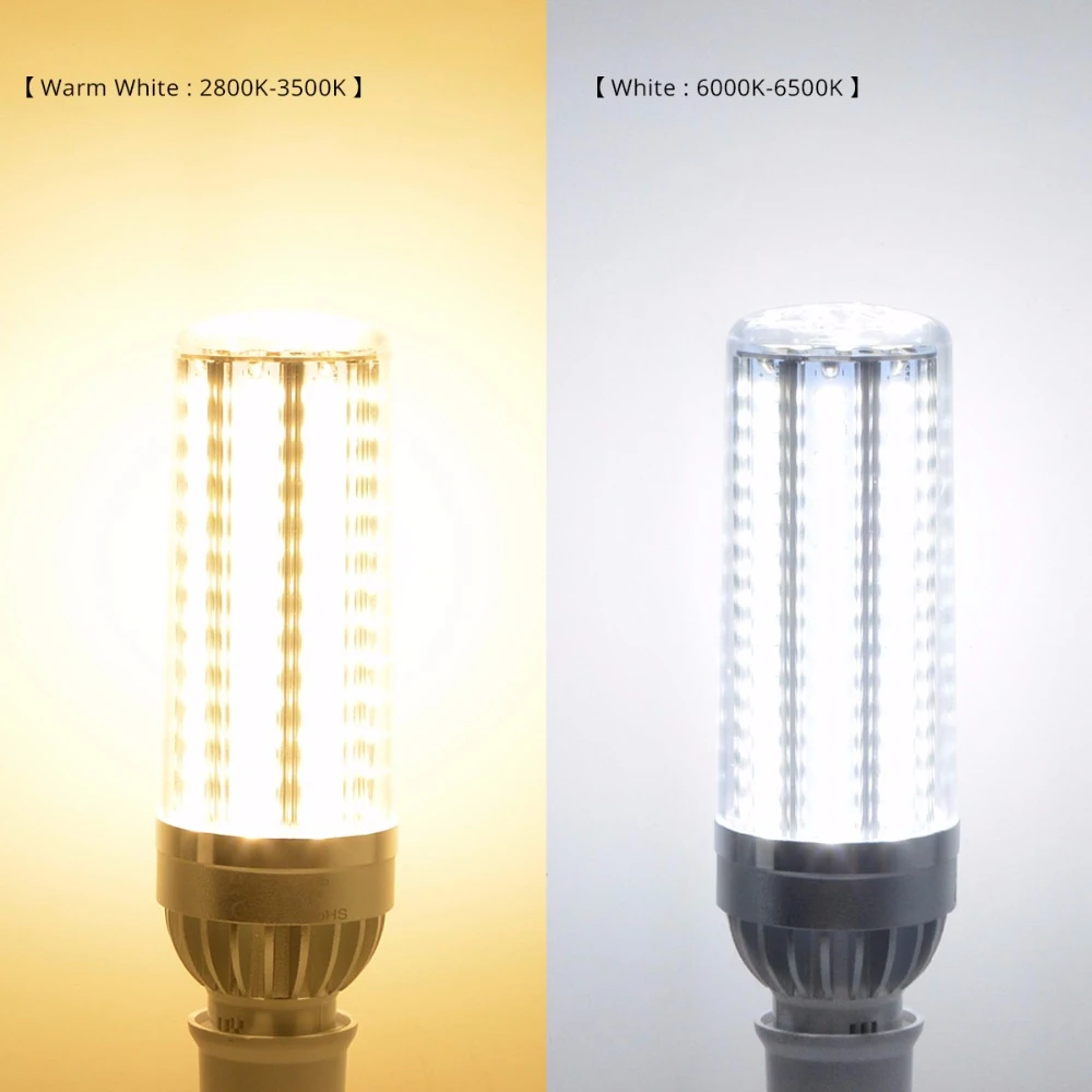 E26 E27 светодиодный Светодиодная лампа кукуруза SMD5730 теплый/холодный белый 220 В 25 Вт