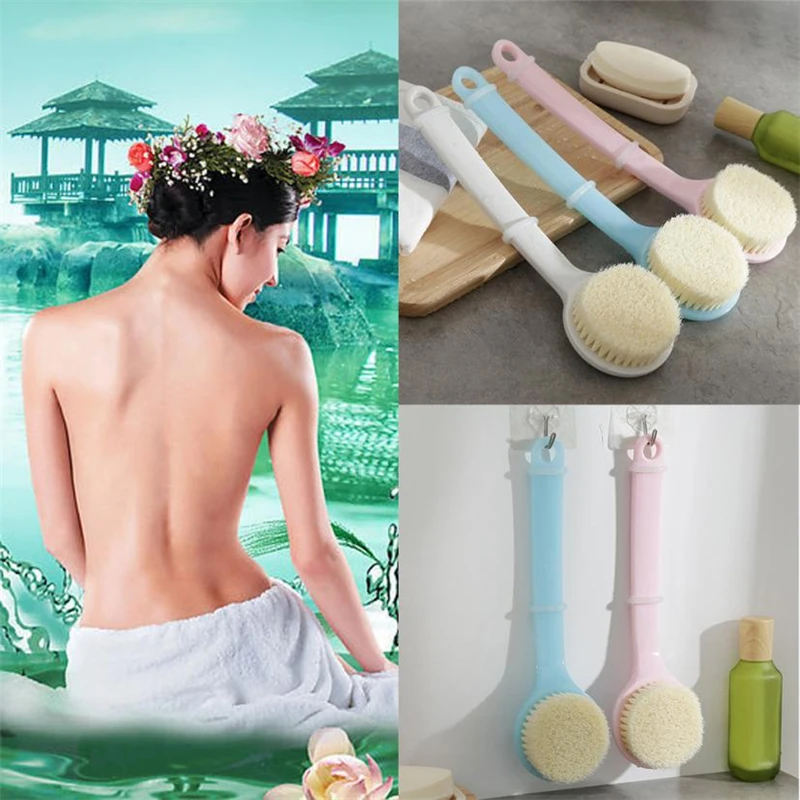 2018 новая практичная ультра мягкая щетка для душа с длинной ручкой ванны