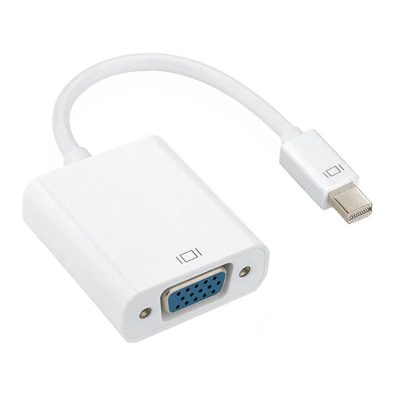 Thunderbolt Display Port dp Mini DP To VGA адаптер конвертер кабель для Apple MacBook Air Pro iMac ThinkPad X1 LSMK99| |