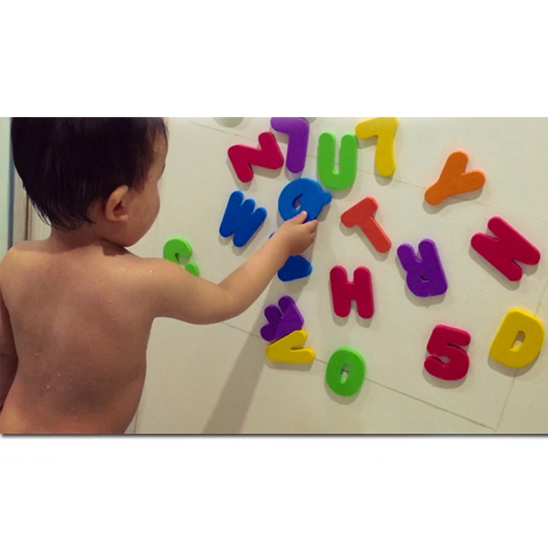 36 шт./компл. новая альфа-зумерная паста для купания в воде обучающие игрушки детей