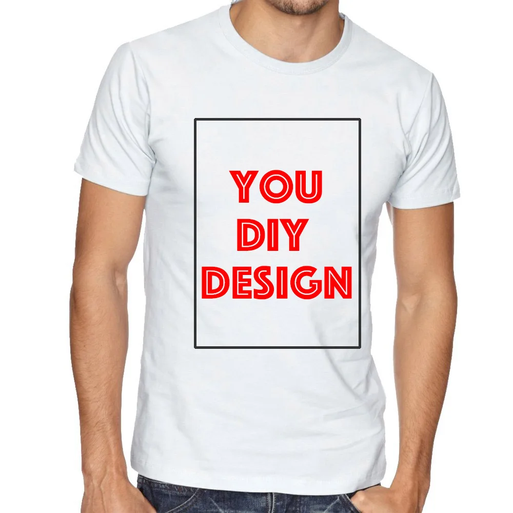 Индивидуальные футболки с принтом вашего собственного дизайна DIY Фото текст