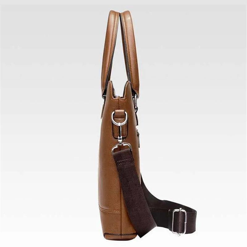 Модный простой мужской портфель BAILLR от известного бренда деловая сумка из