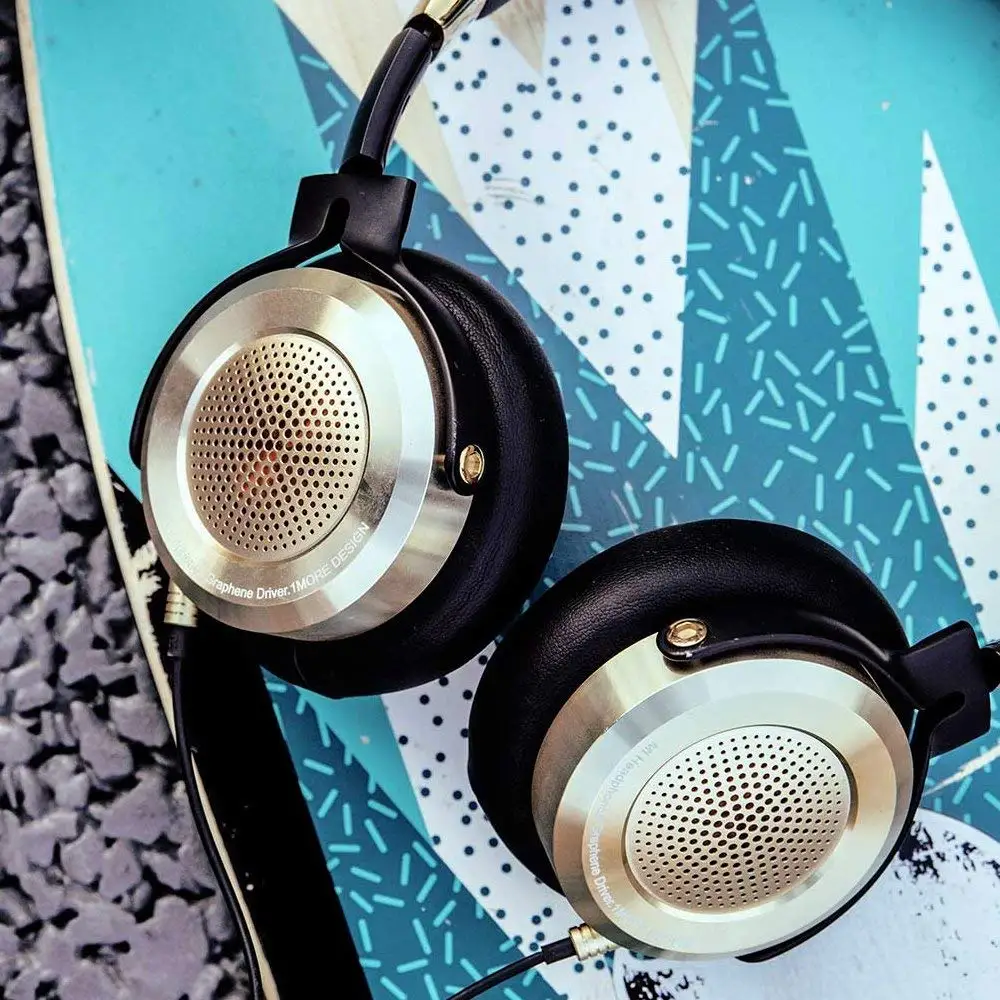 Mi наушники черные складные над ухом Hi-Fi стерео гарнитура со встроенным микрофоном