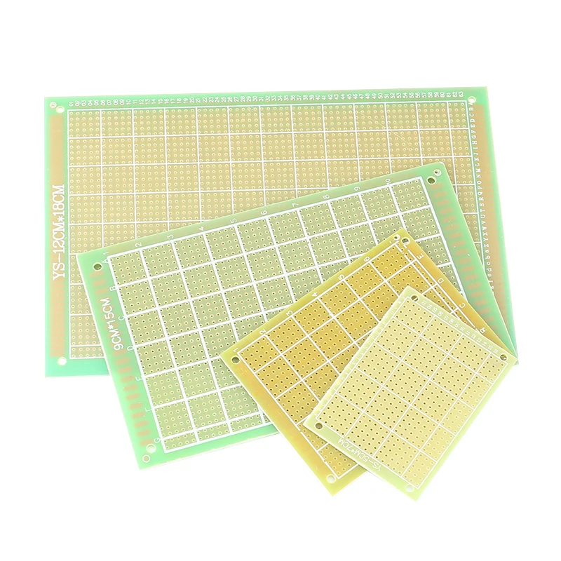 4 шт./лот 5x7 7x9 9x15 12x18 см 5*7 7*9*9*15 12*18 Односторонний Прототип PCB DIY Универсальный печатная схема PCB панель из стекловолокна