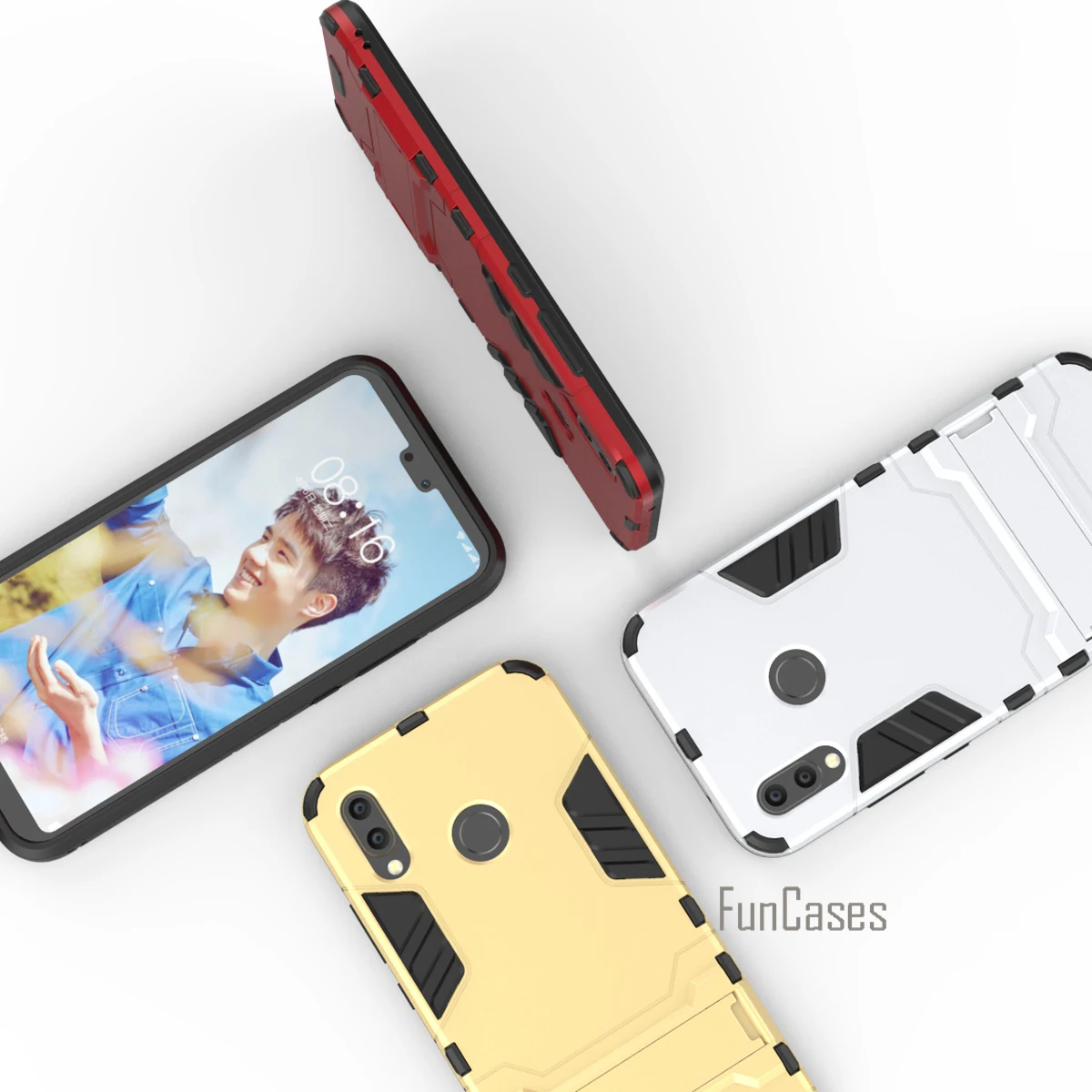 Прочный чехол для телефона huawei P20 Lite защитный спортивная серия задняя крышка |