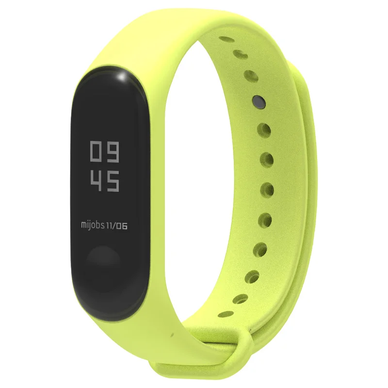 Ремешок для смарт-часов Xiaomi Mi Band 4 3 силиконовый цветной браслет на запястье Miband