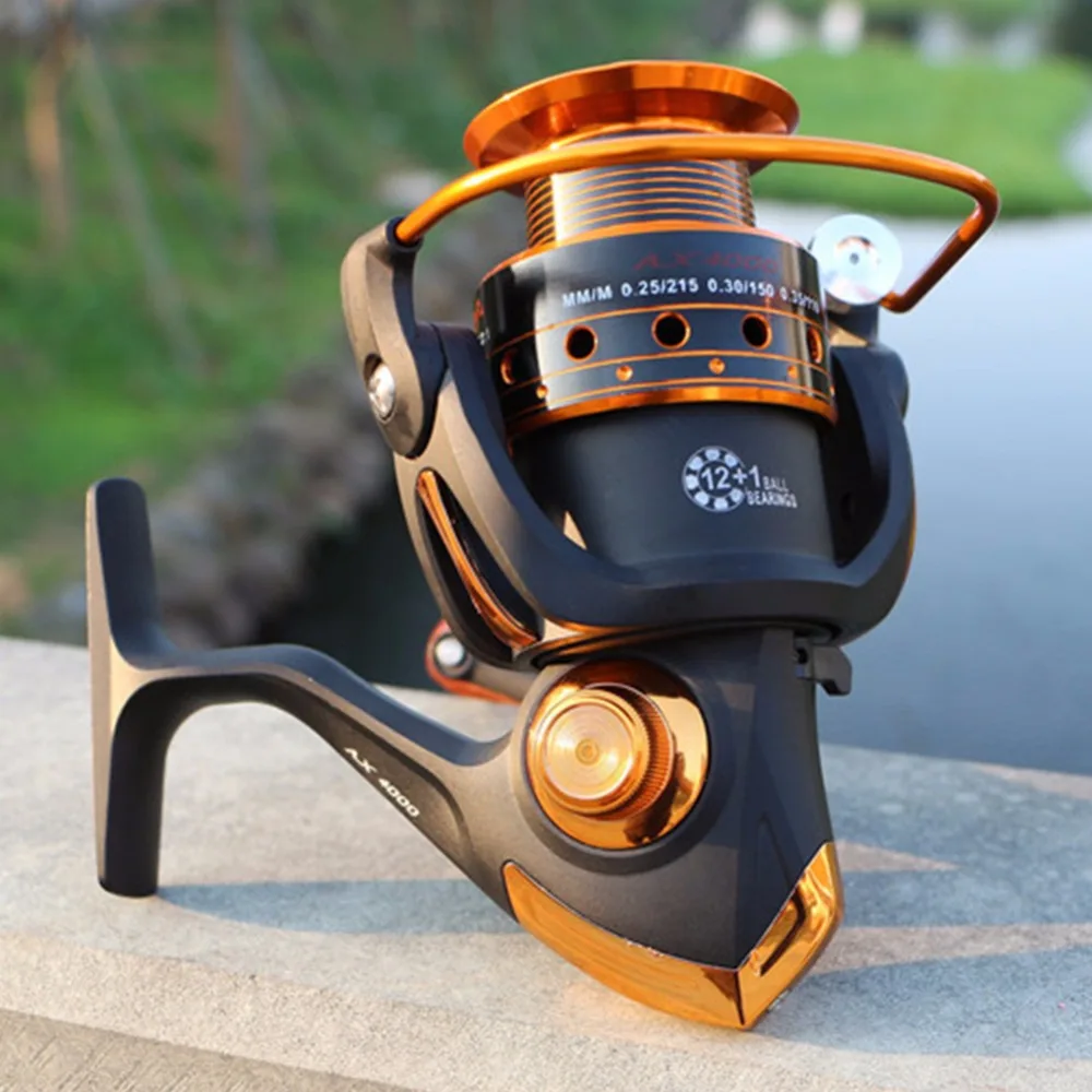 Монтажные Рыболовные катушки отжимания полностью металлические спиннинговые