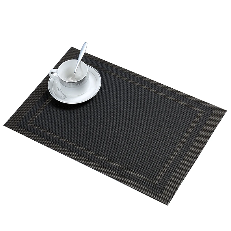 Double Frame PVC Western Cushion Japanese European Heat Insulation Table Environmental Protection | Дом и сад