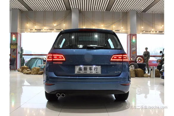 Для Volkswagen VW Golf 7 sportsvan светодиодный задний фонарь 1 комплект