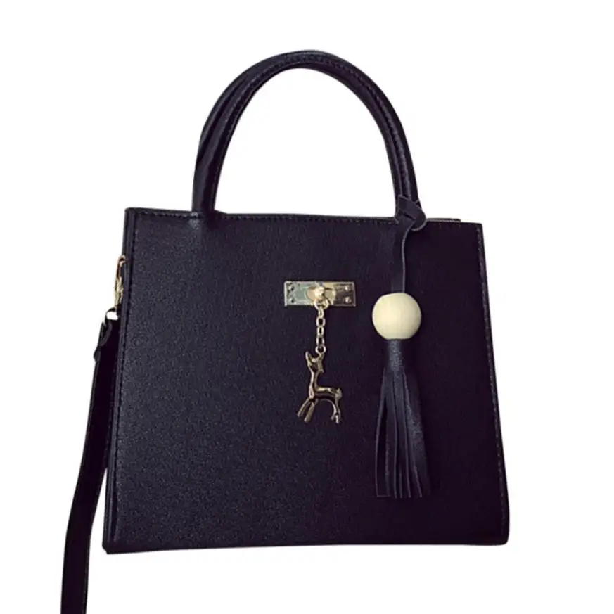 XINIU качество модельер Для женщин Сумки олень Crossbody сумка Роскошные женские кожаные клапаном сумка Курьерские сумки - Цвет: D