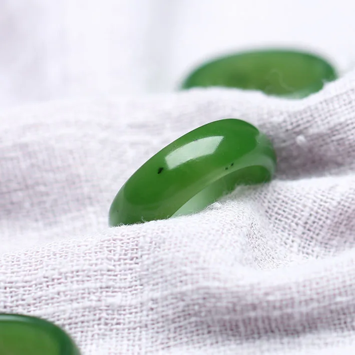 Hetian jade Jasper зеленое кольцо мужское и женское парное отзывы русский материал