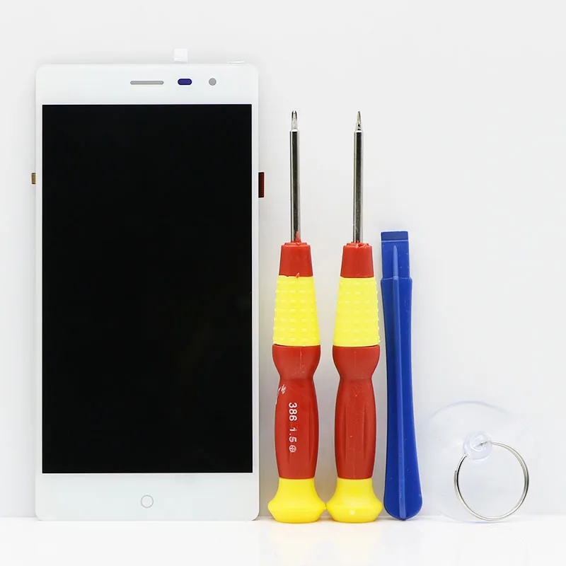 Новый Оригинальный сенсорный ЖК-дисплей ЖК-экран для Elephone Trunk запасные части +