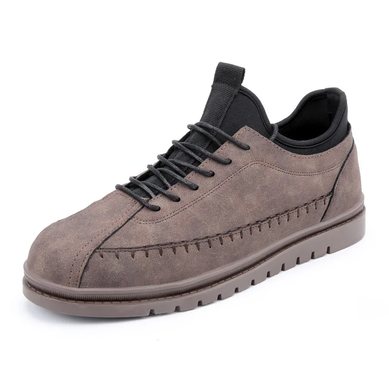 Men Shoes Breathable Mens Casual Fashion Low Lace-up Skate shoes Flats Zapatillas Hombre Sneakers Adult Footwear 1.8a | Обувь