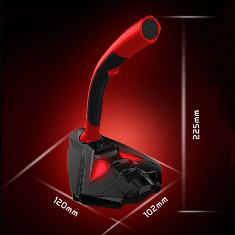 Высокое качество проводной настольный USB игровой компьютер микрофон со