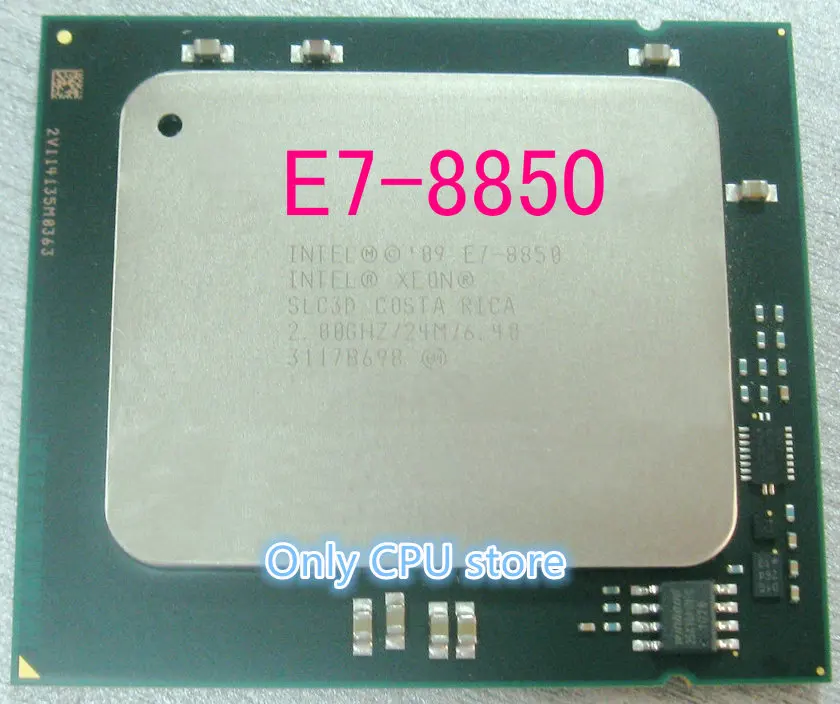 Бесплатная доставка стандартный оригинальный процессор Intel Xeon E7 8850 2 0 ГГц 24 Мб 10