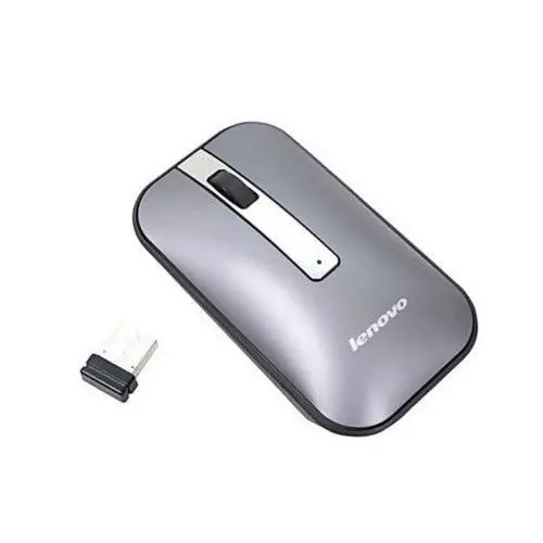 LENOVO N60 беспроводная мышь с 2 4 ГГц Беспроводная офисная Серый 1000 dpi мыши серый|wireless