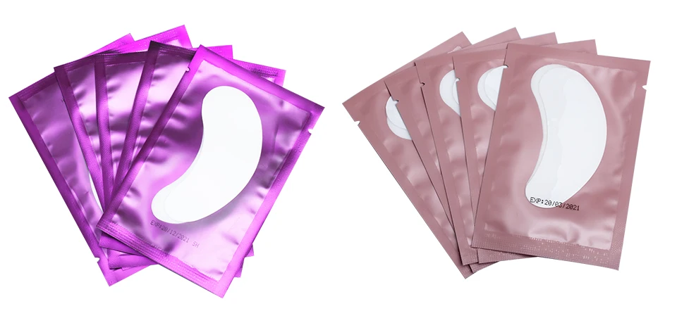Eyepads 50/100/200 пар бумажные патчи для ресниц накладки под глаза ресницы, глаза патчи Безворсовая Ткань Для женщин Eyepads наращивание ресниц инструменты