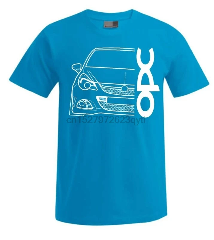 Opel Corsa D OPC футболка V2|Мужские футболки| |