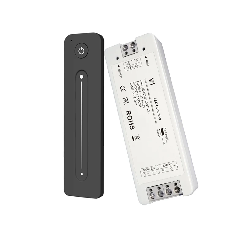 Новые светодиодные ленты Диммер контроллер 12V RF Беспроводной дистанционного DC5V