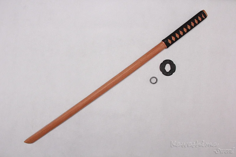 Деревянные мечи Bokken Katana Kendo самурайский учебный меч декоративный косплей 100 см/39 37