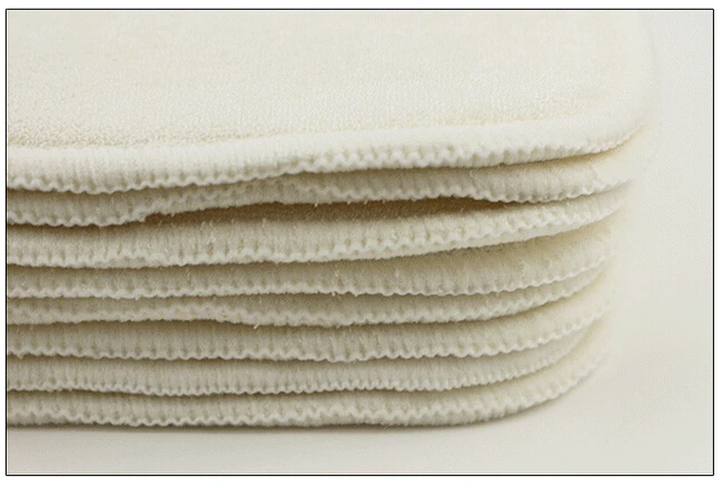 Бесплатная доставка бамбуковые махровые 4 слойные (2 + 2) вкладыши для детских