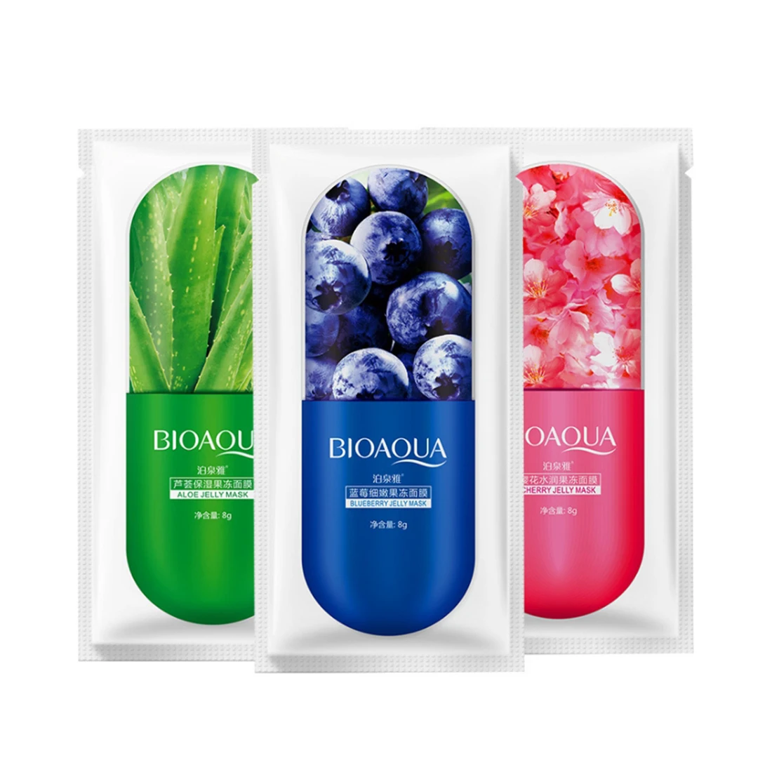 24K золотые маски для лица с растением алоэ черника Гиалуроновая кислота v Форма