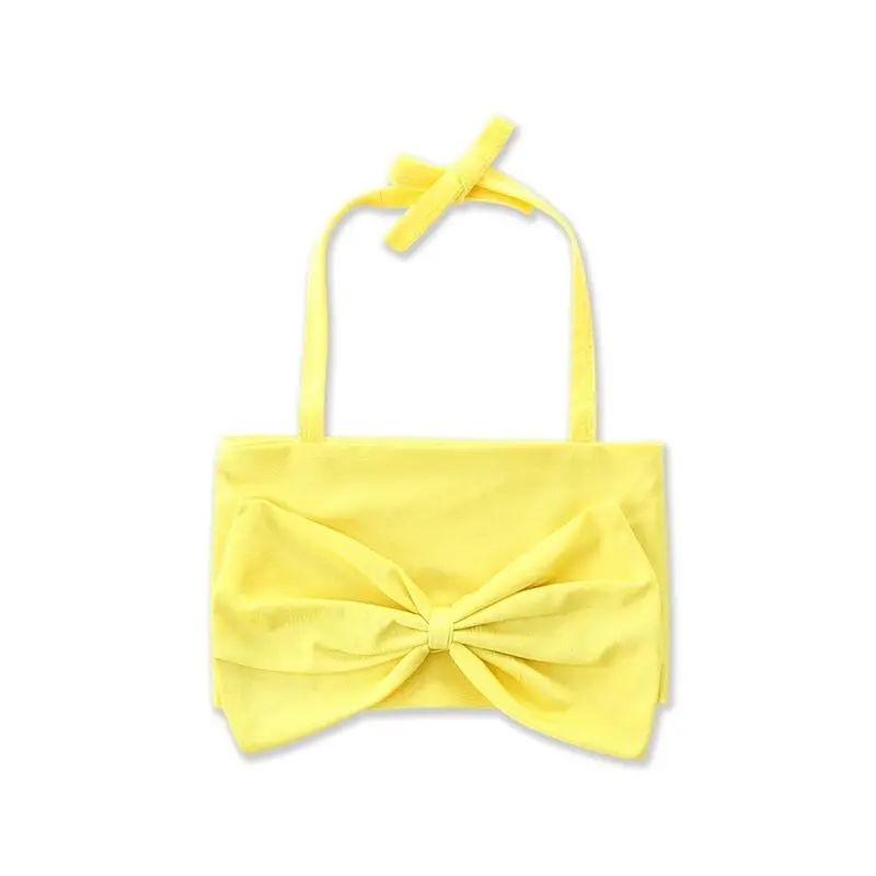 Летние модные купальники для девочек Φ 2 шт. детский купальник бикини маленьких